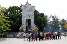 Nghĩa trang liệt sỹ Trường Sơn là nơi quy tụ 10.333 phần mộ của các liệt sỹ, có tổng diện tích 140.000m2. (Ảnh: T.H/Vietnam+)