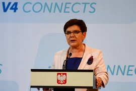 Thủ tướng Ba Lan Beata Szydlo. (Nguồn: AFP/ TTXVN)