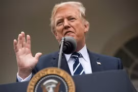  Tổng thống Mỹ Donald Trump. (Nguồn: AFP/TTXVN)