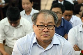 Bị cáo Phạm Công Danh tại phiên tòa phúc thẩm ngày 27/12/2016. (Ảnh: Mạnh Linh/TTXVN)