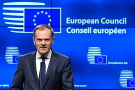 Chủ tịch Hội đồng châu Âu Donald Tusk. (Nguồn: AFP/TTXVN)