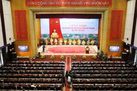 Toàn cảnh Lễ kỷ niệm. (Ảnh: Trí Dũng/TTXVN)