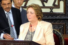 Chủ tịch Quốc hội Syria Hadiyeh al-Abbas. (Nguồn: SANA/TTXVN)