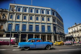  Khách sạn Telegrafo ở thủ đô La Habana. (Nguồn: AFP/TTXVN)