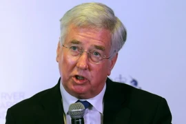 Bộ trưởng Quốc phòng Anh Michael Fallon. (Nguồn: EPA/TTXVN)
