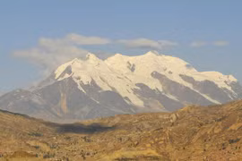 Đỉnh Illimani. (Nguồn: AFP)