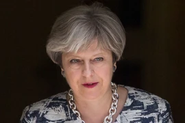 Thủ tướng Anh Theresa May tại London ngày 26/6. (Nguồn: AFP/TTXVN)