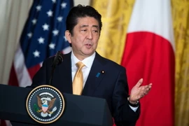 Thủ tướng Nhật Bản Shinzo Abe. (Nguồn: AFP/TTXVN)