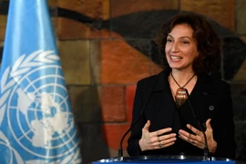 Tân Tổng giám đốc UNESCO Audrey Azoulay. (Nguồn: AFP/TTXVN)