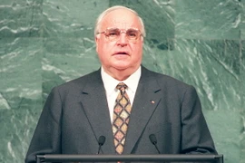 Cựu Thủ tướng Đức Helmut Kohl. (Nguồn: AFP/TTXVN)
