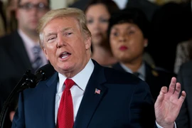 Tổng thống Mỹ Donald Trump. (Nguồn: THX/TTXVN)