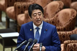 Thủ tướng Nhật Bản Shinzo Abe. (Nguồn: AFP/TTXVN)
