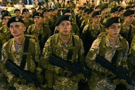 Binh sỹ Ukraine. (Nguồn: AFP/TTXVN)