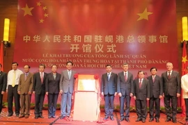  Các đại biểu chụp ảnh chung. (Ảnh: Văn Sơn-TTXVN)