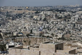 Khu định cư do thái Nof Zion của Israel tại Jerusalem. (Nguồn: AFP/TTXVN)
