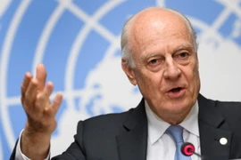 Đặc phái viên của LHQ về vấn đề Syria Staffan De Mistura. (Nguồn: AFP/TTXVN)