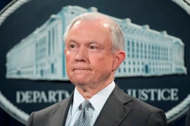 Bộ trưởng Tư Pháp Mỹ Jeff Sessions. (Nguồn: EPA/TTXVN)