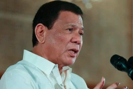 Tổng thống Philippines Rodrigo Duterte. (Nguồn: AFP/TTXVN)