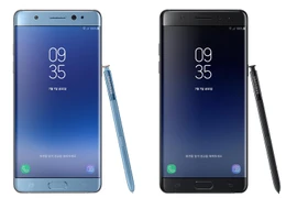  Phiên bản điện thoại Samsung Galaxy Note Fan Edition (FE). (Nguồn: YONHAP/TTXVN) 