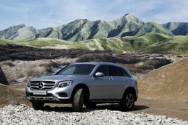 Mẫu xe Mercedes GLC class 2016. (Ảnh: Thế Anh/TTXVN)