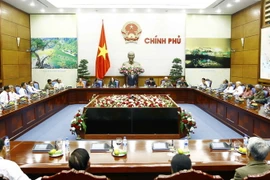 Toàn cảnh buổi gặp mặt. (Ảnh: An Đăng/TTXVN)