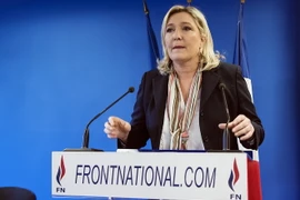 Bà Marine Le Pen. (Nguồn: AFP/TTXVN)