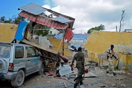 Một vụ đánh bom xe do phiến quân Al-Shabaab tiến hành ở thủ đô Mogadishu. (Nguồn: AFP/TTXVN)