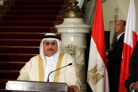Ngoại trưởng Bahrain Khalid bin Ahmed al-Khalifa. (Nguồn: EPA/TTXVN)