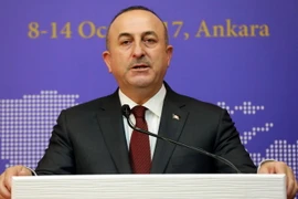 Ngoại trưởng Thổ Nhĩ Kỳ Mevlut Cavusoglu. (Nguồn: AFP/TTXVN) 