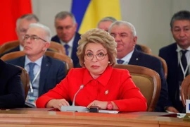 Chủ tịch Thượng viện Nga Valentina Matviyenko. (Nguồn: AFP/TTXVN)