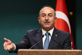 Ngoại trưởng Thổ Nhĩ Kỳ Mevlut Cavusoglu. (Nguồn: AFP/TTXVN) 