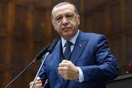 Tổng thống Thổ Nhĩ Kỳ Recep Tayyip Erdogan. (Nguồn: AFP/TTXVN)