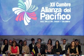Hội nghị thượng đỉnh Liên minh Thái Bình Dương tại Colombia hồi tháng 7. (Nguồn: THX/TTXVN)