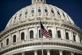 Trụ sở Quốc hội Mỹ tại thủ đô Washington. (Nguồn: AFP/TTXVN)
