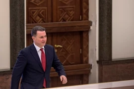 Cựu Thủ tướng Macedonia Nikola Gruevski. (Nguồn: EPA/TTXVN)
