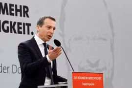 Thủ tướng Áo Christian Kern. (Nguồn: AFP/TTXVN)