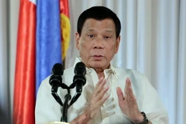 Tổng thống Philippines Rodrigo Duterte. (Nguồn: EPA/TTXVN)