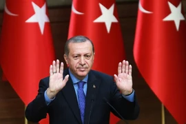 Tổng thống Thổ Nhĩ Kỳ Recep Tayyip Erdogan. (Nguồn: AFP)