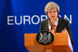 Thủ tướng Anh Theresa May. (Nguồn: AFP/TTXVN)