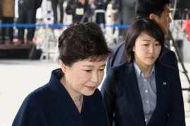 Cựu Tổng thống Hàn Quốc Park Geun-hye. (Nguồn: THX/TTXVN)