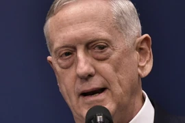 Bộ trưởng Quốc phòng Mỹ James Mattis. (Nguồn: AFP/TTXVN)