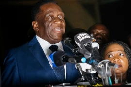 Tân Tổng thống Zimbabwe Emmerson Mnangagwa. (Nguồn: AFP/TTXVN)