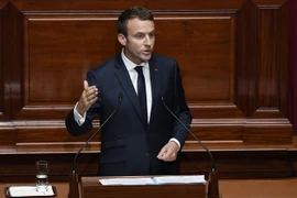 Tổng thống Pháp Emmanuel Macron. (Nguồn: AFP/TTXVN