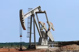 Giàn khoan dầu ở Tioga, Bắc Dakota, Mỹ tháng 5/2007. (Nguồn: AFP/ TTXVN)