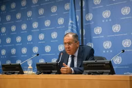 Ngoại trưởng Nga Sergei Lavrov. (Nguồn: AFP/TTXVN)