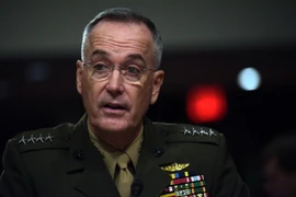 Chủ tịch Hội đồng Tham mưu trưởng liên quân Mỹ, Tướng Joseph Dunford. (Nguồn: AFP/TTXVN)