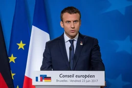 Tổng thống Pháp Emmanuel Macron. (Nguồn: AFP/TTXVN)