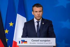 Tổng thống Pháp Emmanuel Macron. (Nguồn: AFP/TTXVN)