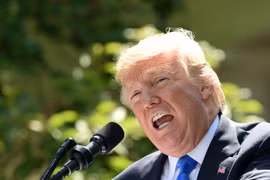 Tổng thống Mỹ Donald Trump. (Nguồn: THX/TTXVN)