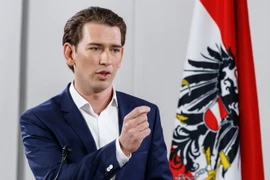 Thủ lĩnh đảng OeVP Sebastian Kurz. (Nguồn: EPA/TTXVN)